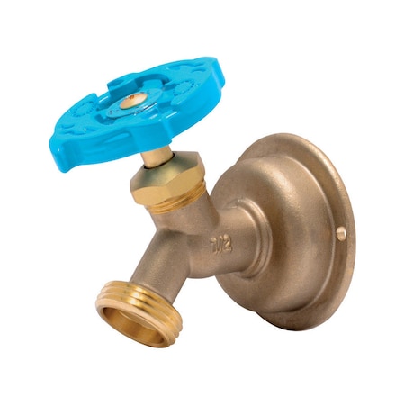 Sharkbite SharkBite 1/2 in. PTC X 3/4 in. MHT Brass Hose Bibb 24632LF